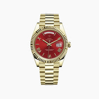 Rubin-Rot-Gelbgold